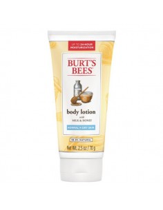 Burt's Bees Naturally Nourishing Milk & Honey Body Lotion - 70g