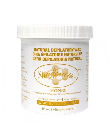 Sharonelle Microwave Natural Honey Soft Wax - 16oz