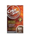COLOR & SOIN Natural Ammonia Free Hair Color Kit - 6B Cocoa Brown