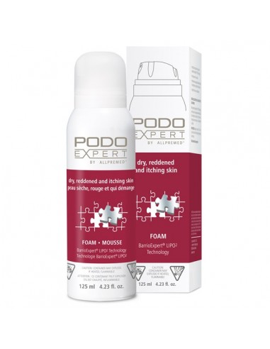 Allpremed PODOEXPERT Dry Redd and Itching skin Foam - 125ml