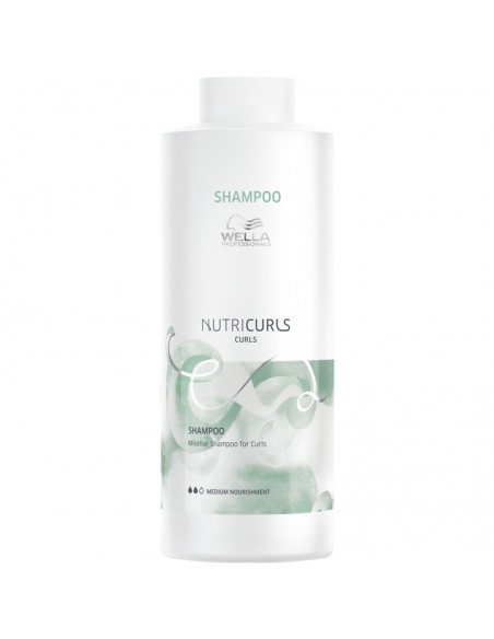 Wella NutriCurls Micellar Shampoo For Curls - 1L