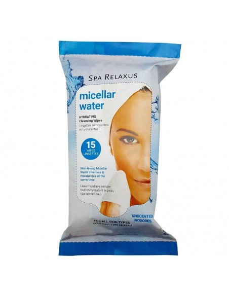 Relaxus Micellar Water Facial Cleansing Wipes