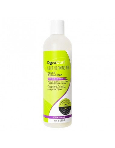 DevaCurl Light Defining Gel Soft Hold No-Crunch Style - 355ml