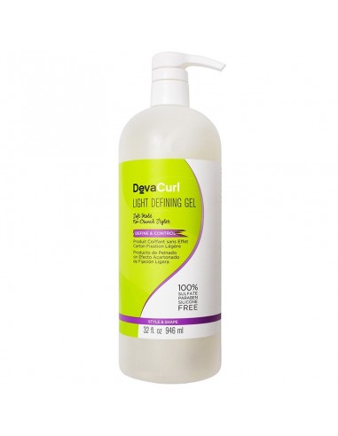 DevaCurl Light Defining Gel Soft Hold No-Crunch Style - 946ml