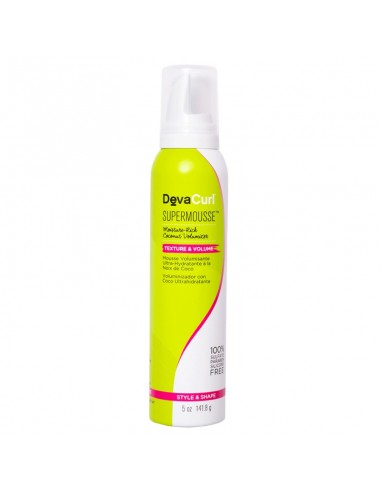 DevaCurl SuperMousse Moisture-Rich Coconut Volumizer - 141.8g