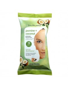 Relaxus Jasmine/Coconut Refreshing Cleansing Wipes