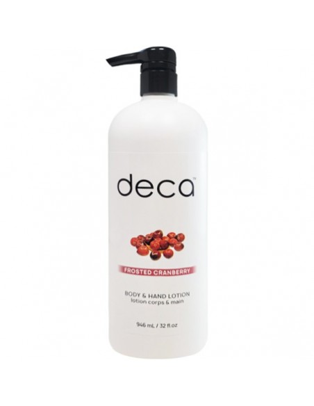 Deca Frosted Cranberry Body & Hand Lotion - 946ml