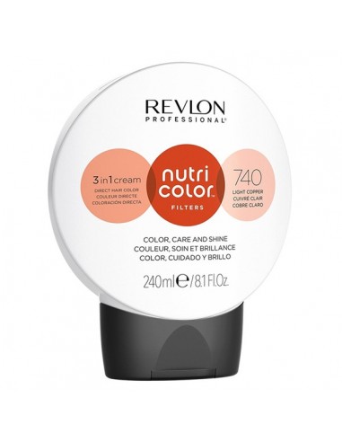 Revlon Nutri Color Creme 740 Light Copper - 240ml