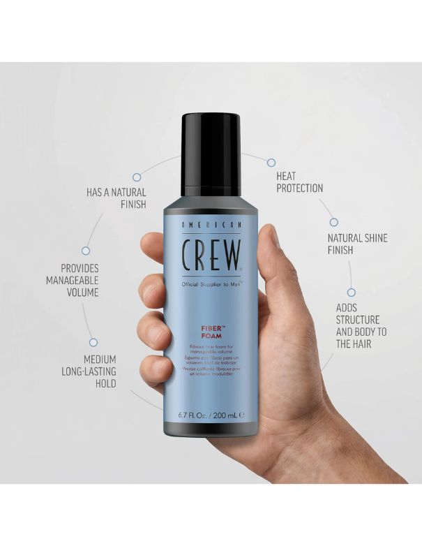 American Crew Fiber Mousse Coiffante - 200ml