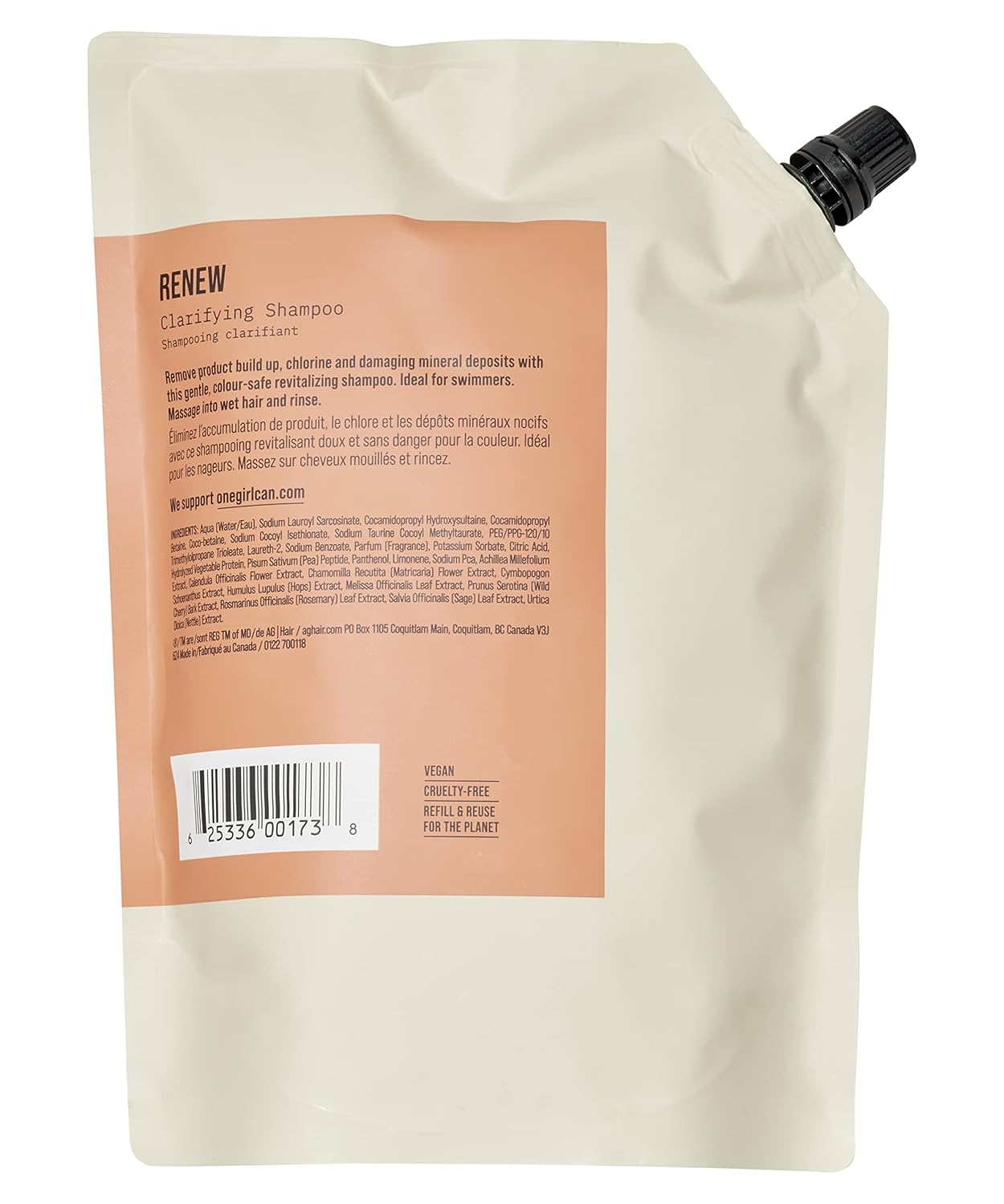 AG Renew Clarifying Shampoo for Swimmers - Sulfate-Free - 1L