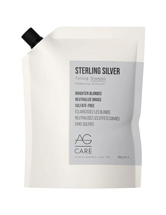 AG Sterling Silver Toning Shampoo - 1L