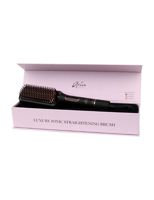 Brosse lissante ionique de luxe Aria