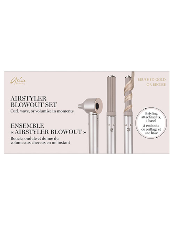 Kit de lissage Aria Airstyler Gold