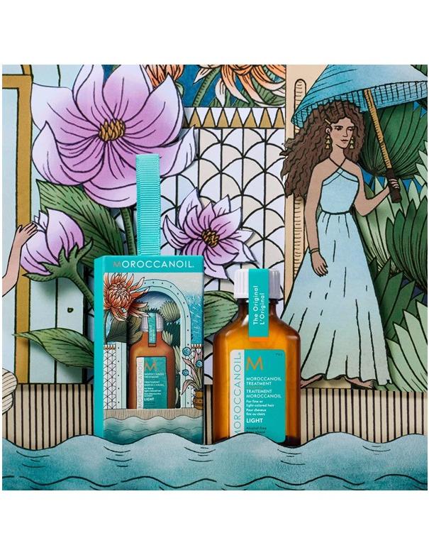 Décoration de Noël à l'huile capillaire légère Moroccanoil Treatment