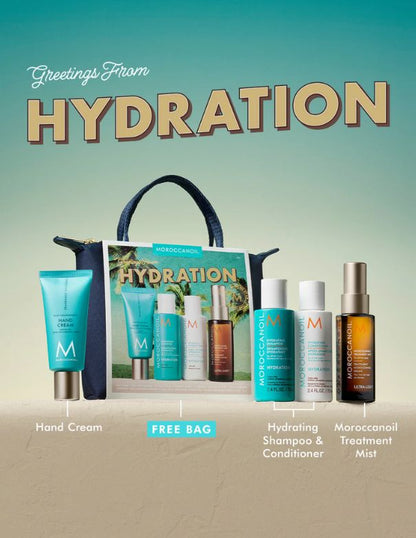 Coffret de voyage hydratant Moroccanoil