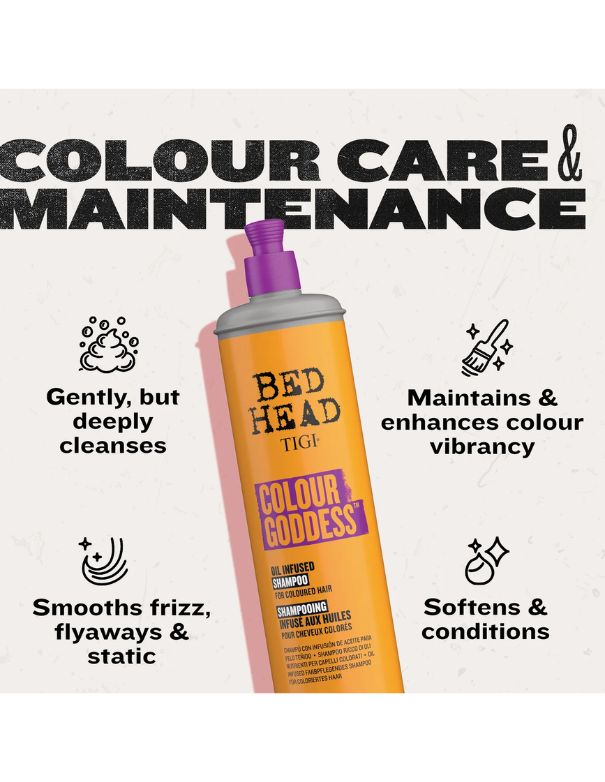Bed Head Colour Goddess Shampoo - 970ml