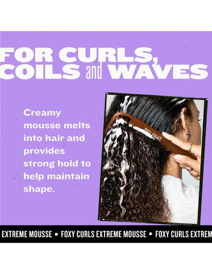 Bed Head Foxy Curls Curly Hair Mousse for Strong Hold - 250ml
