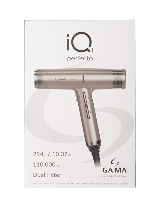 Gama Professional IQ1 Perfetto Hairdryer Rose Gold