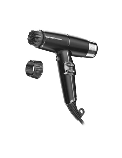 Sèche-cheveux professionnel Gama iQ LiteMAX noir