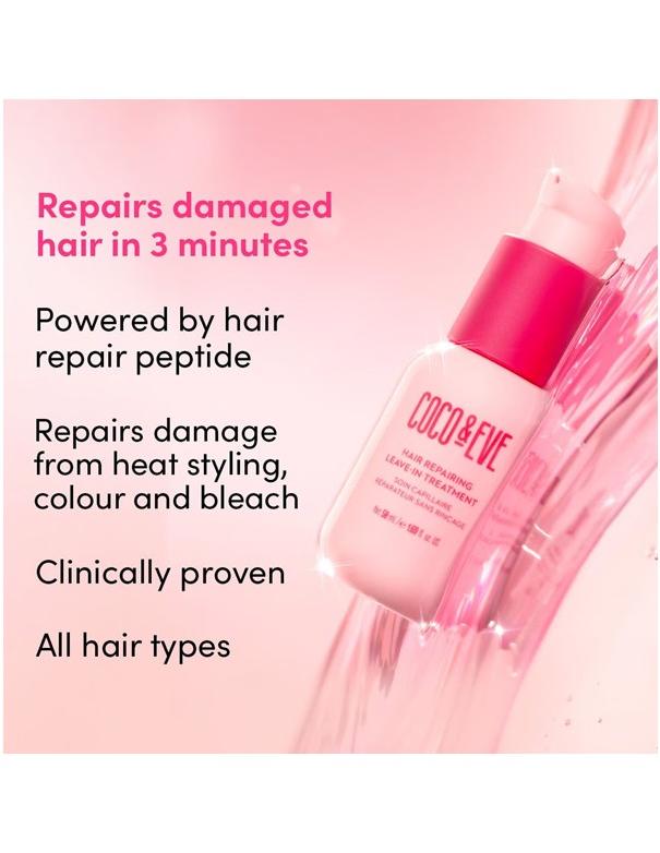 Coco &amp; Eve Soin Réparateur Cheveux Sans Rinçage - 50 ml