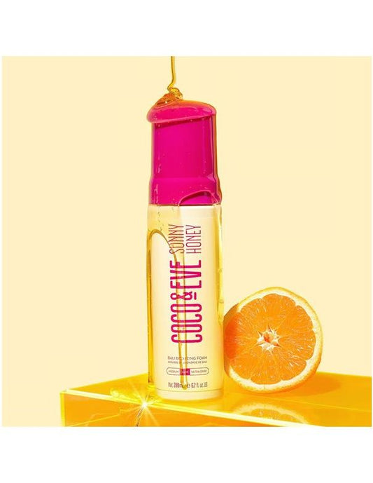 Coco & Eve Sunny Honey Bali Bronzing Foam Dark - 200ml