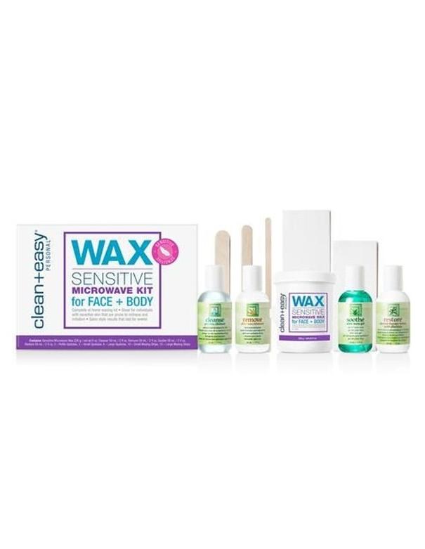 CleanEasy Sensitive Microwave Kit for Face & Body