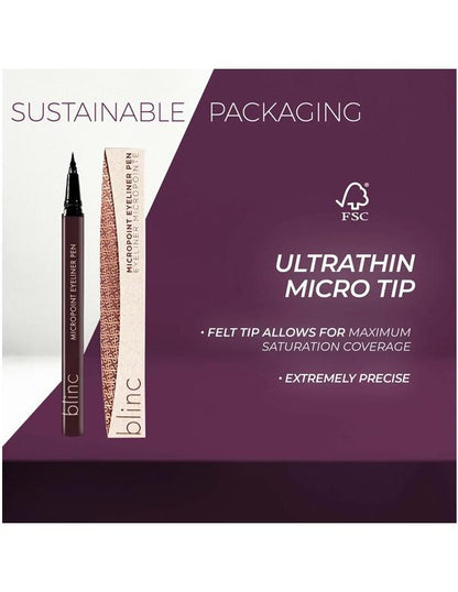 Stylo Eyeliner Blinc Micropoint Noir