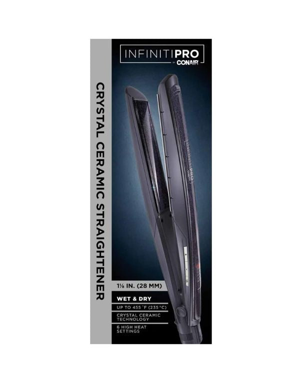Lisseur Conair Crystal Ceramic Wet & Dry 1-1/8 po
