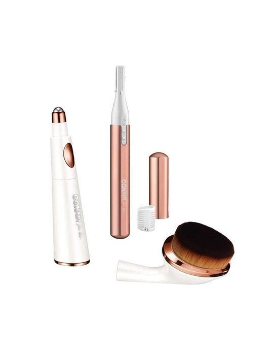 Conair True Glow Glam Face and Body Grooming Kit