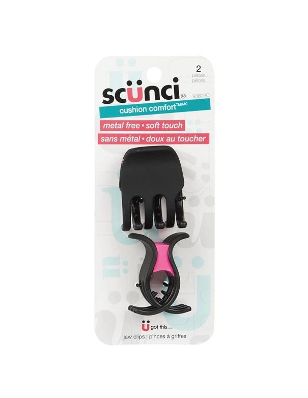 Conair Scunci Cushion Jaw Clips 2Pc