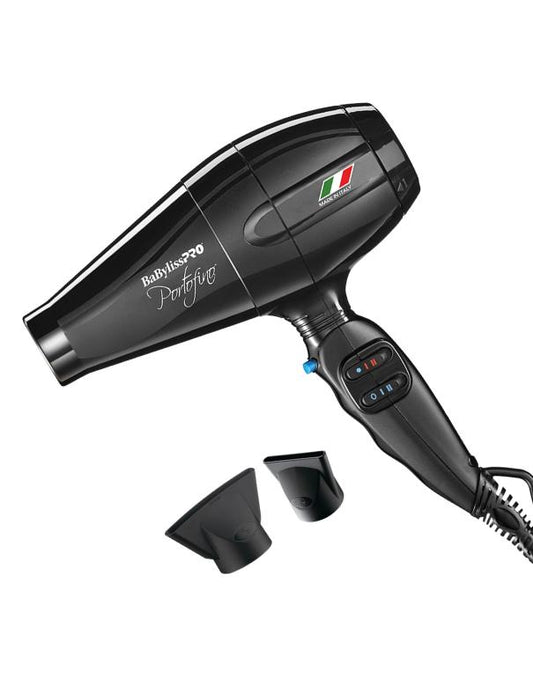 BaByliss PRO Hairdryer Portofino Ionic Nano Titanium - BABNT6610NC
