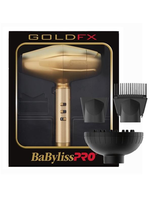 Sèche-cheveux turbo haute performance BaBylissPro GoldFX