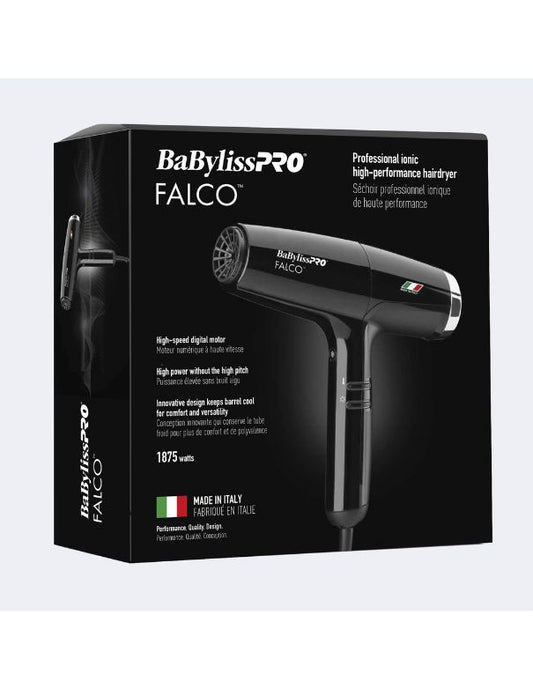 BaBylissPRO Falco Professional Ionic High-Performance Hairdryer