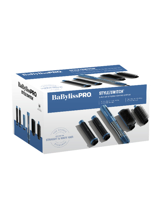 BaBylissPRO Style/Switch 5-in-1 Air Styling & Drying System (Straight & Wavy Hair)