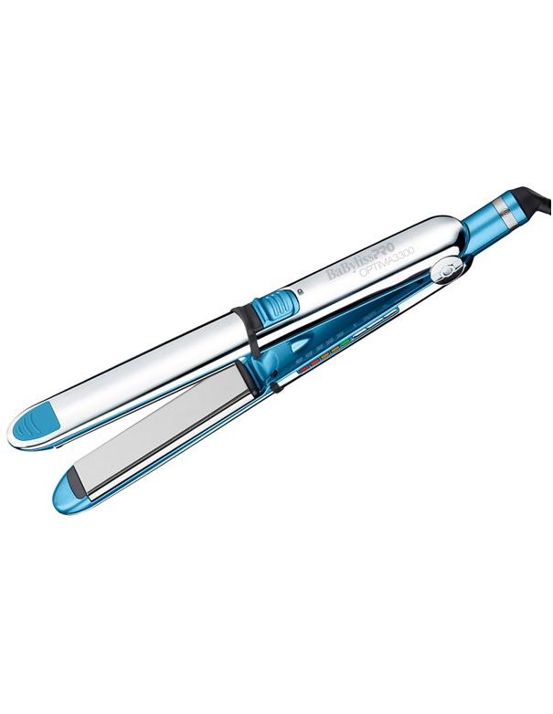 BabylissPro Nano Titanium Optima Stainless Steel Flat Iron 1-1-2
