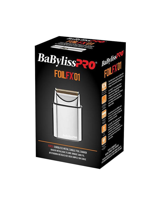BaByliss PRO Cordless Metal Single Foil Shaver - FXFS1