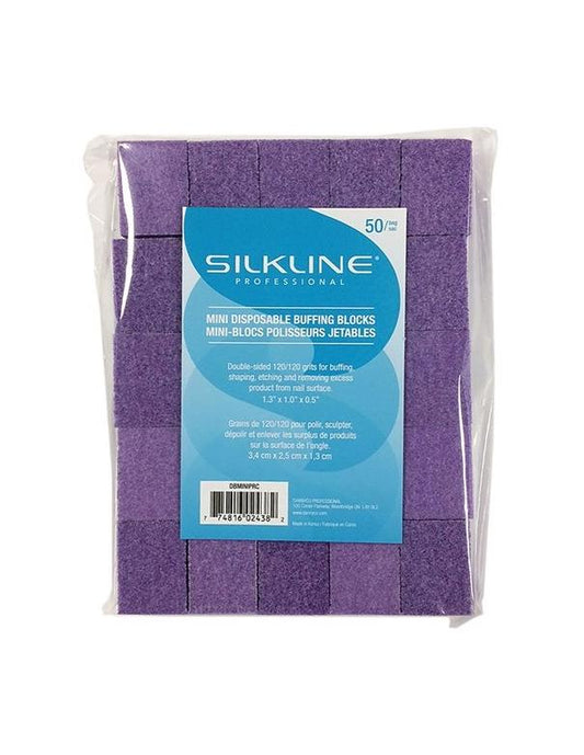 Silkline Mini Buffing Blocks Purple