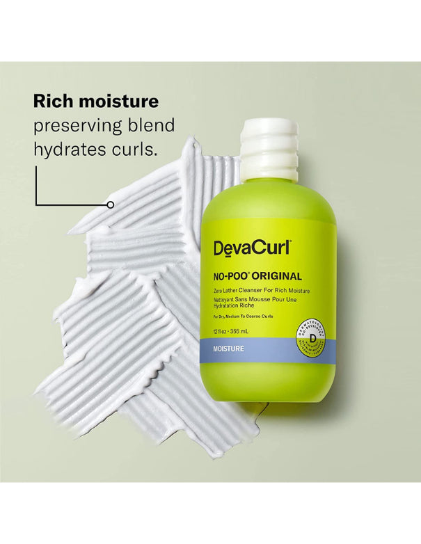 DevaCurl No-Poo Original Zero-Lather Conditioning Cleanser - 355ml