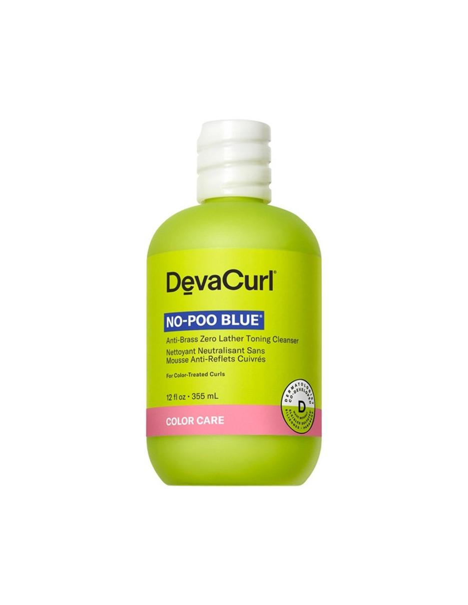 DevaCurl No-Poo Blue Anti-Brass Toning Cleanser - 355ml