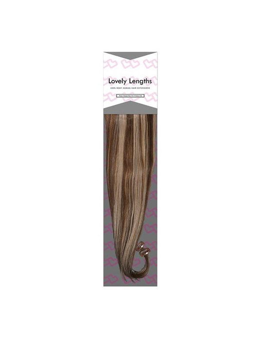 Extensions à clips Lovely Lengths 40 cm, couleur miel cendré 816