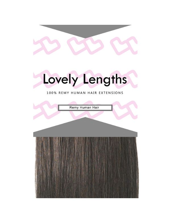 Lovely Lengths Clip-In Extensions 20 Inch 1 Black