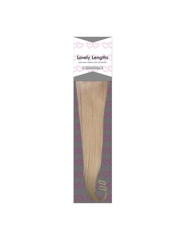 Lovely Lengths Clip-In Extensions 20 Inch 60 Platinum