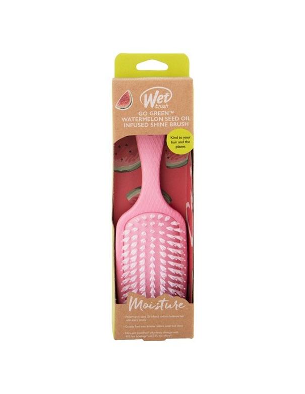 Brosse à dents Wet Brush Go Green infusée d'huile de pastèque