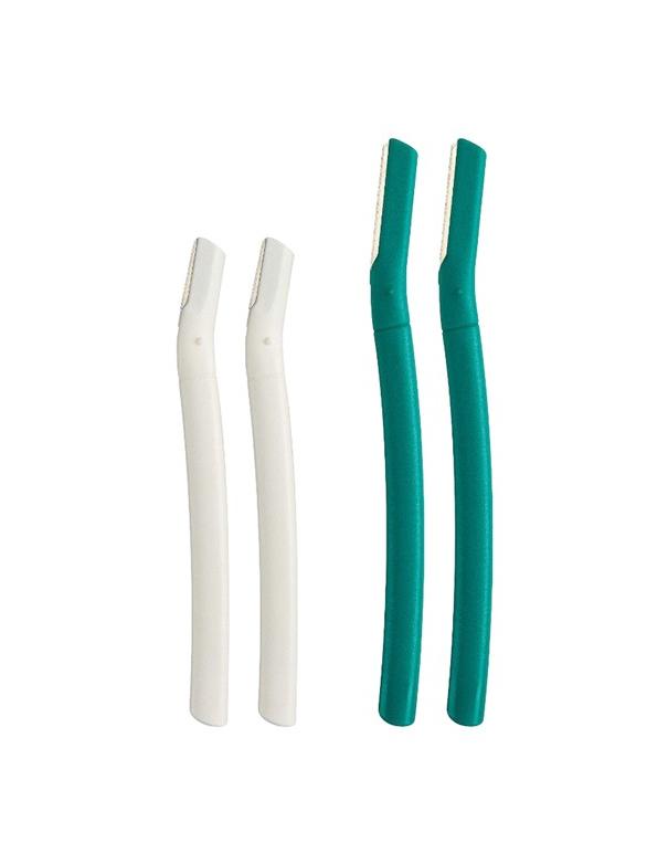 GiGi Brow & Face Razors - 4 Pack