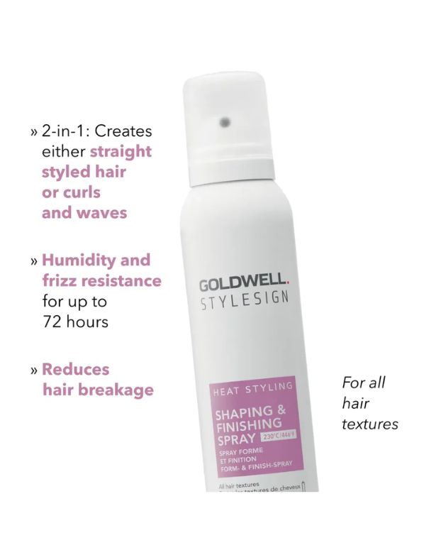 Goldwell Heat Styling Shaping & Finishing Spray - 159g
