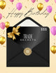 Carte cadeau Joyeux Anniversaire