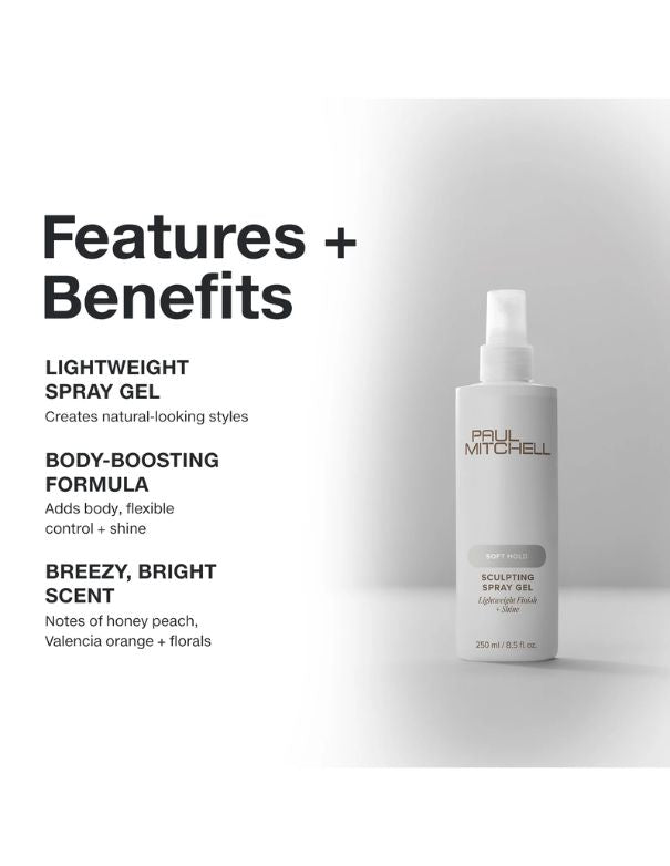 Paul Mitchell Soft Hold Sculpting Spray Gel - 250ml