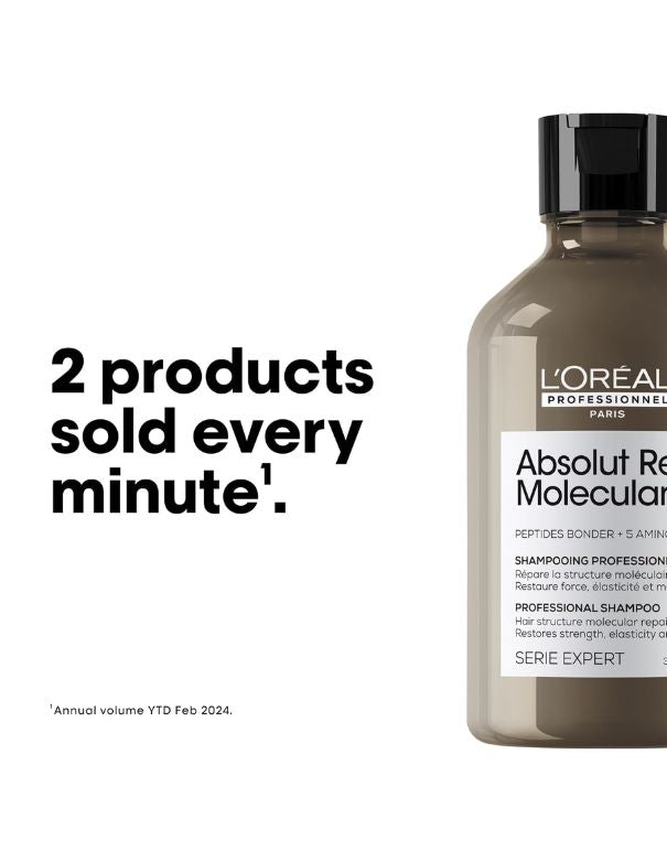 L’Oreal Absolute Repair Molecular Shampoo - 300ml