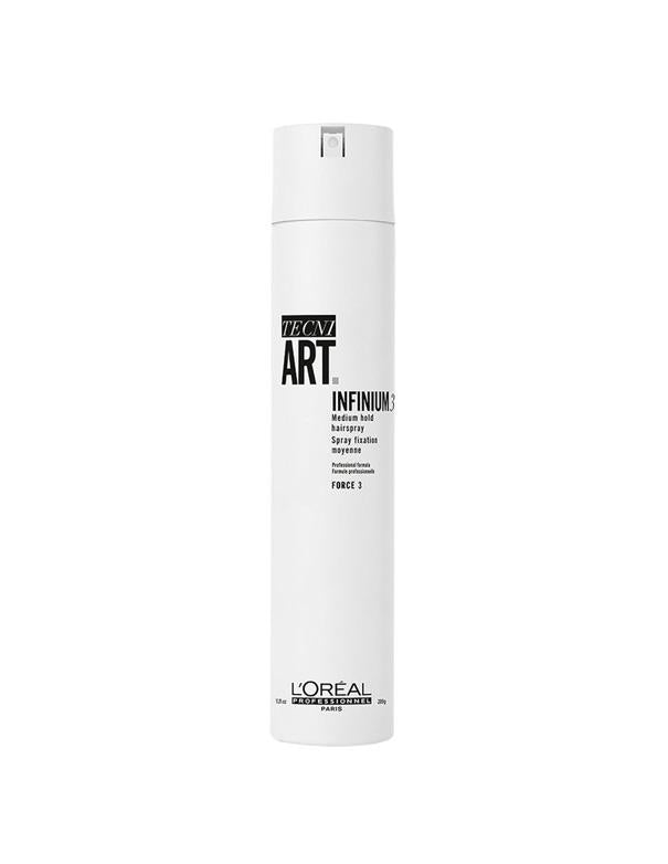 L'Oreal TECNI.ART Infinium 3 Medium Hold Spray - 289g