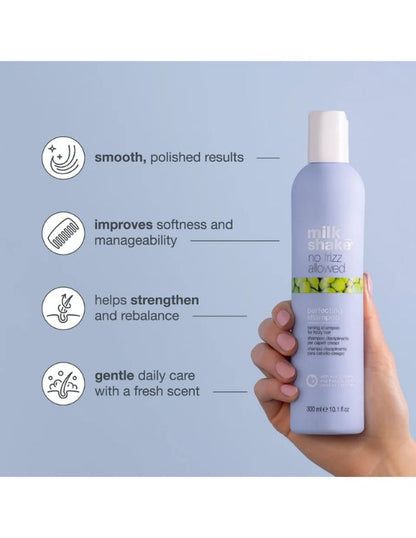 milkshake No Frizz Allowed Perfecting Shampoo - 300ml